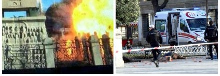 Kamikaze si fa esplodere in Istambul